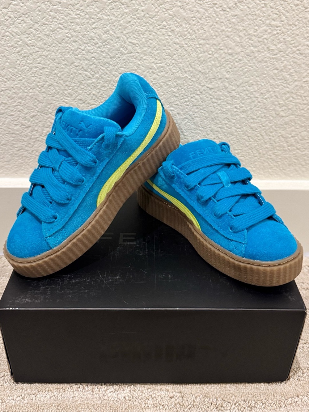 PUMA FENTY X PUMA Creeper Phatty Women’s Sneakers Speed Blue. Sizes: 6, 6.5. NEW - Picture 9 of 12